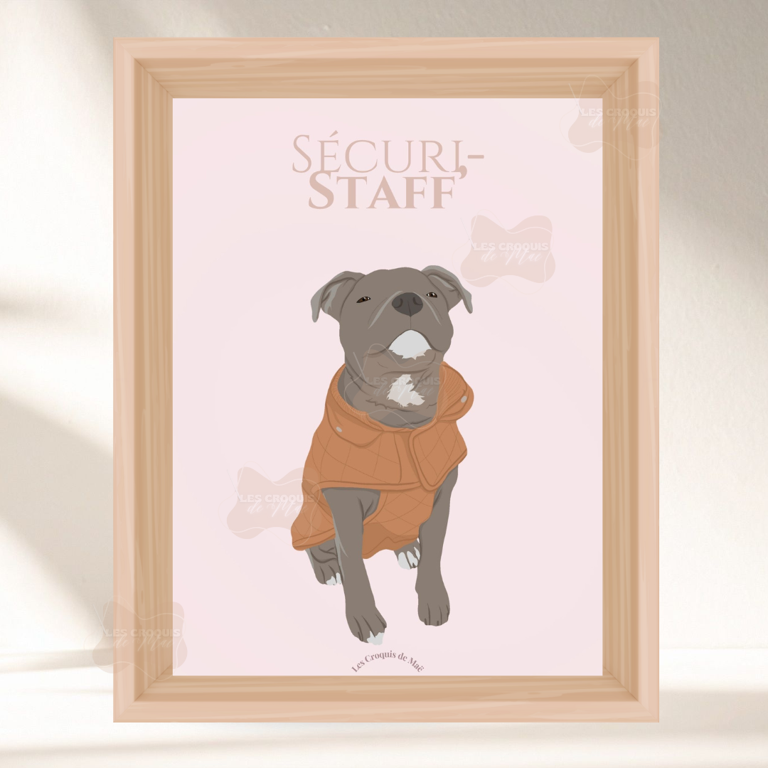 Affiche Staff - Sécuri-staff'