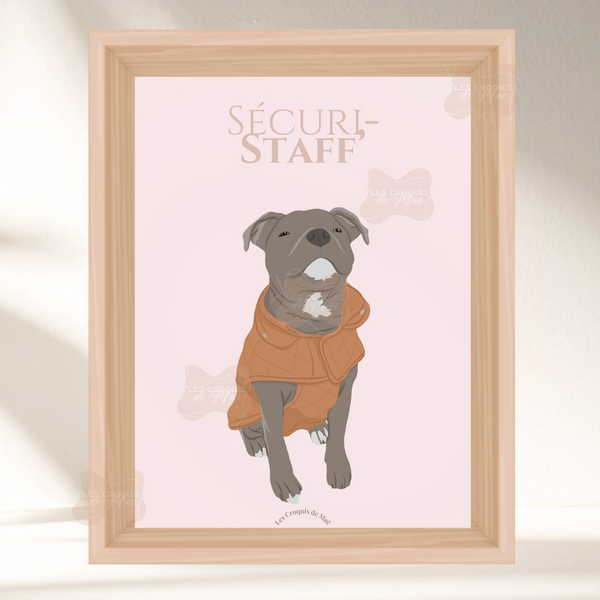 Affiche Staff - Sécuri-staff'