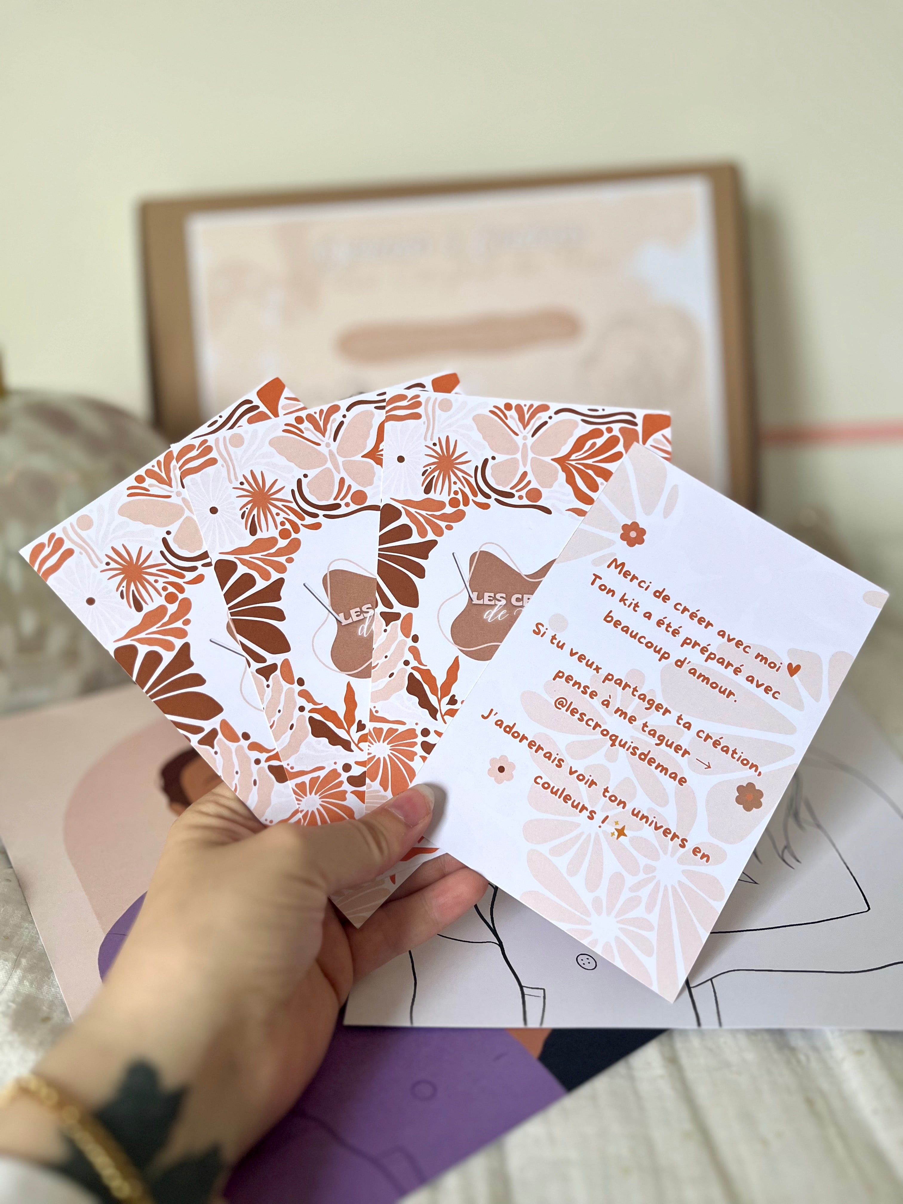 🖍️Kit DIY de coloriage personnalisé✨