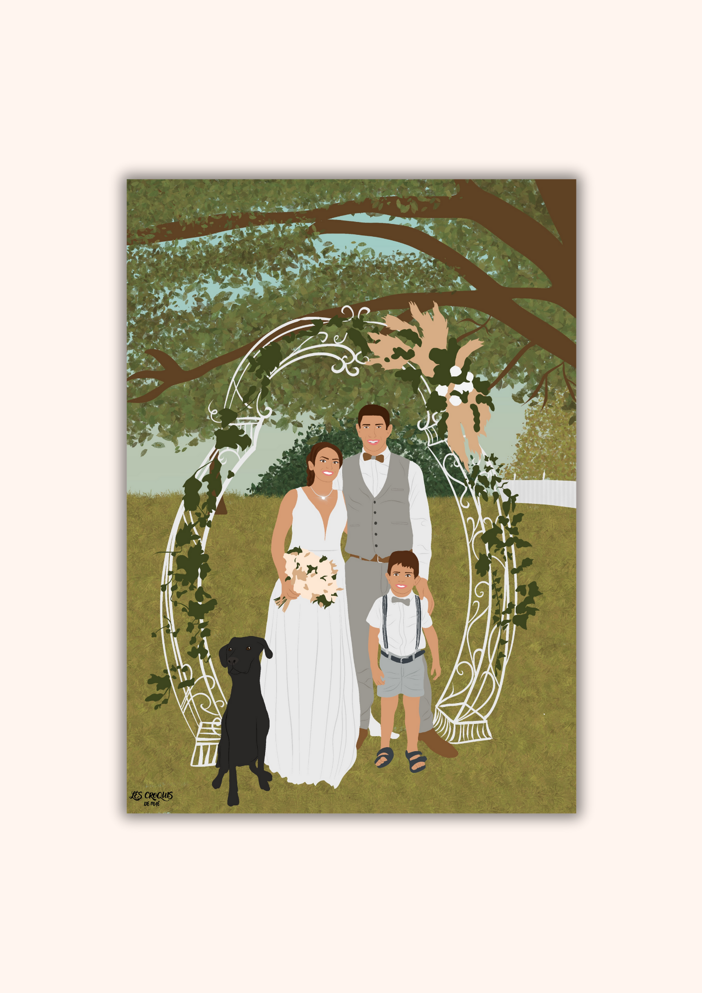 đ Illustration PersonnalisĂ©e DĂ©corĂ©e âš