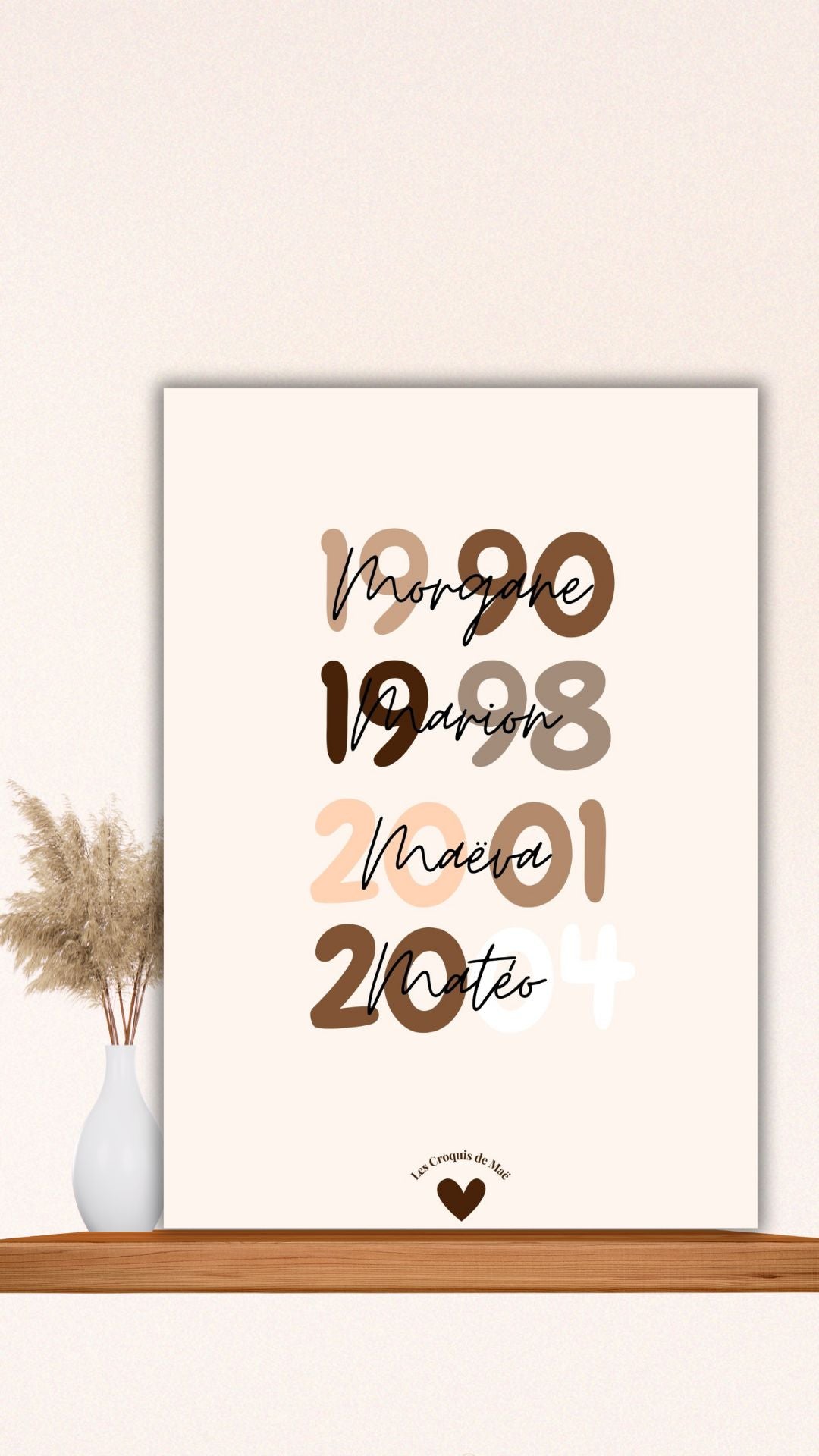 Affiche Générations en Dates