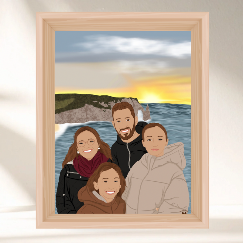 Mon Illustration Personnalisée - Option Décorée ✨