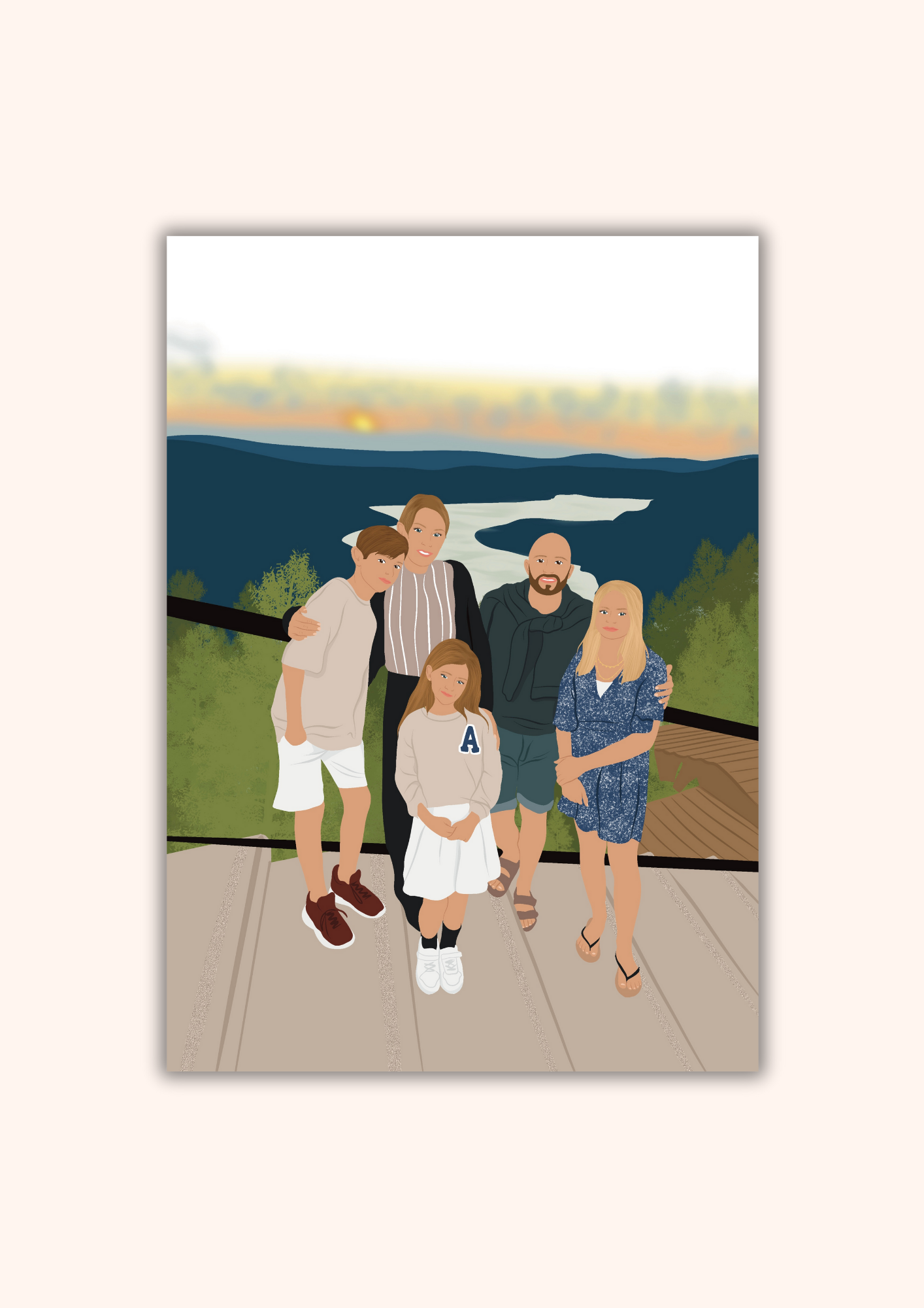 đ Illustration PersonnalisĂ©e DĂ©corĂ©e âš