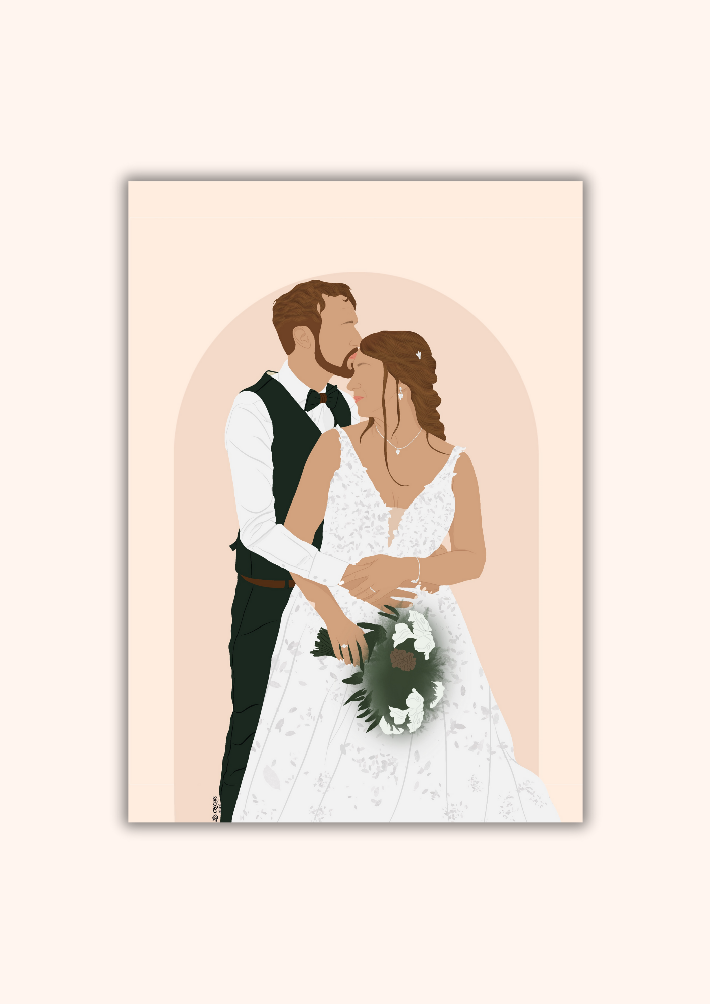 đ Illustration PersonnalisĂ©e DĂ©taillĂ©e sans les yeux âš