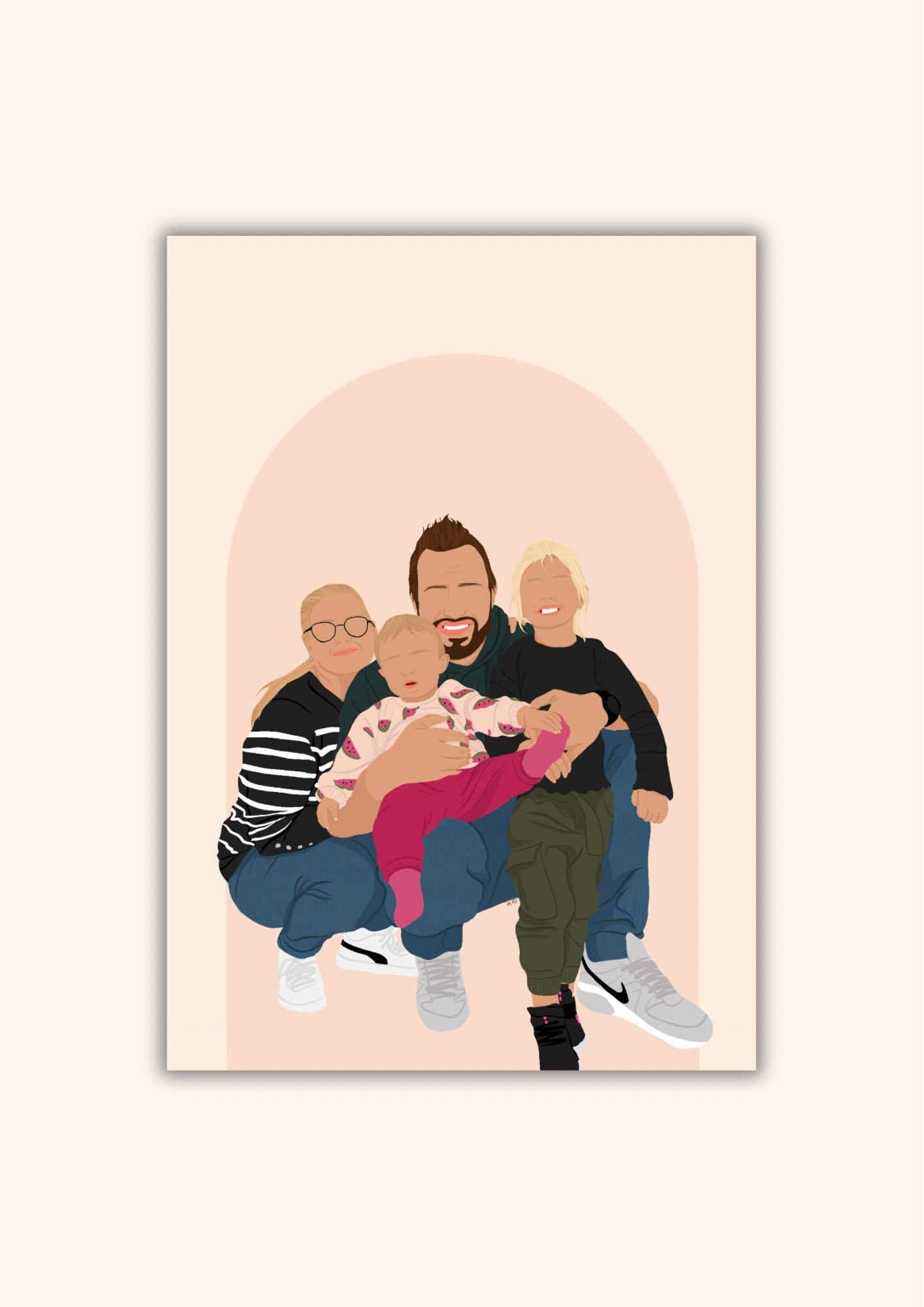 đ Illustration PersonnalisĂ©e DĂ©taillĂ©e sans les yeux âš