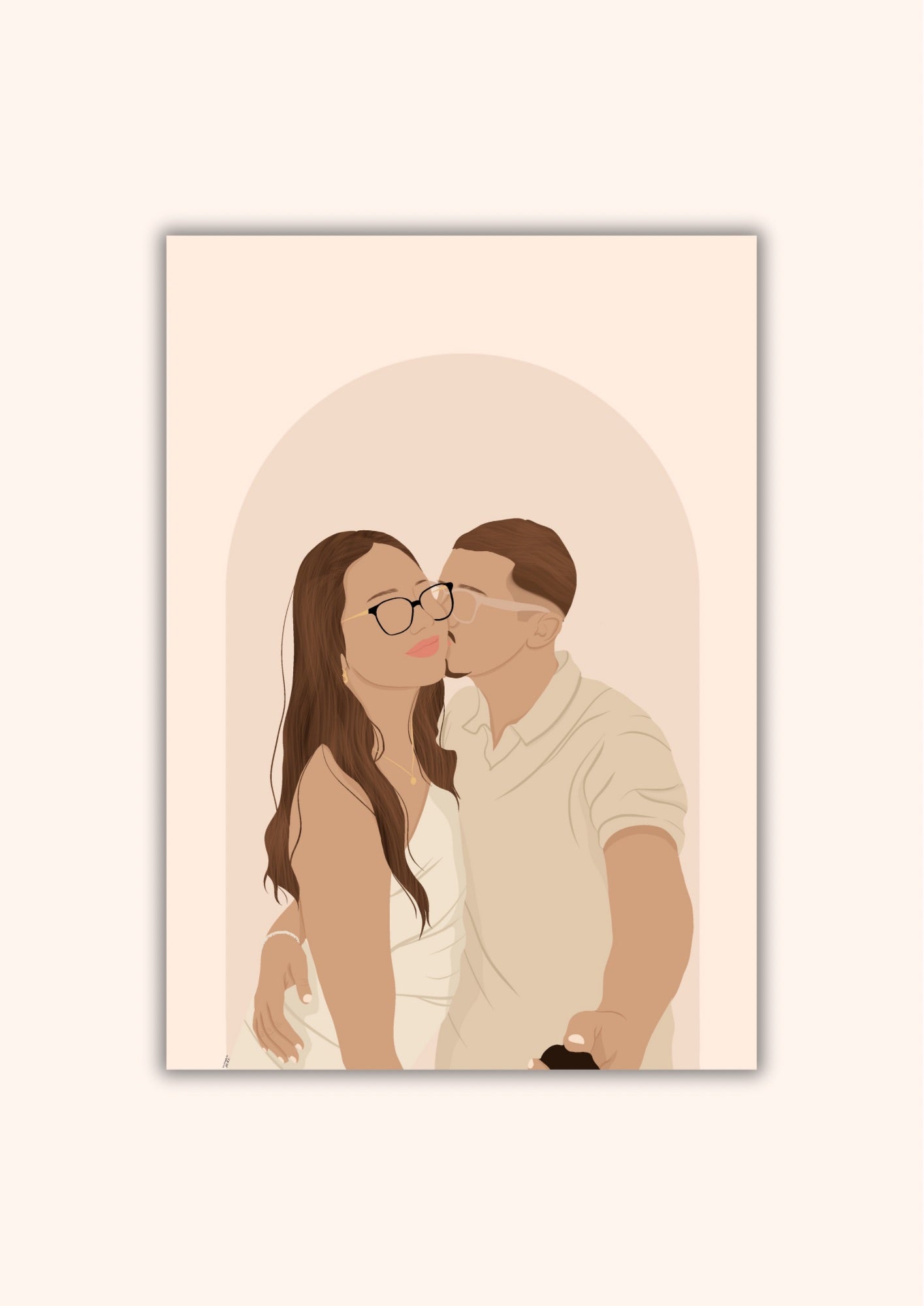 đ Illustration PersonnalisĂ©e DĂ©taillĂ©e sans les yeux âš