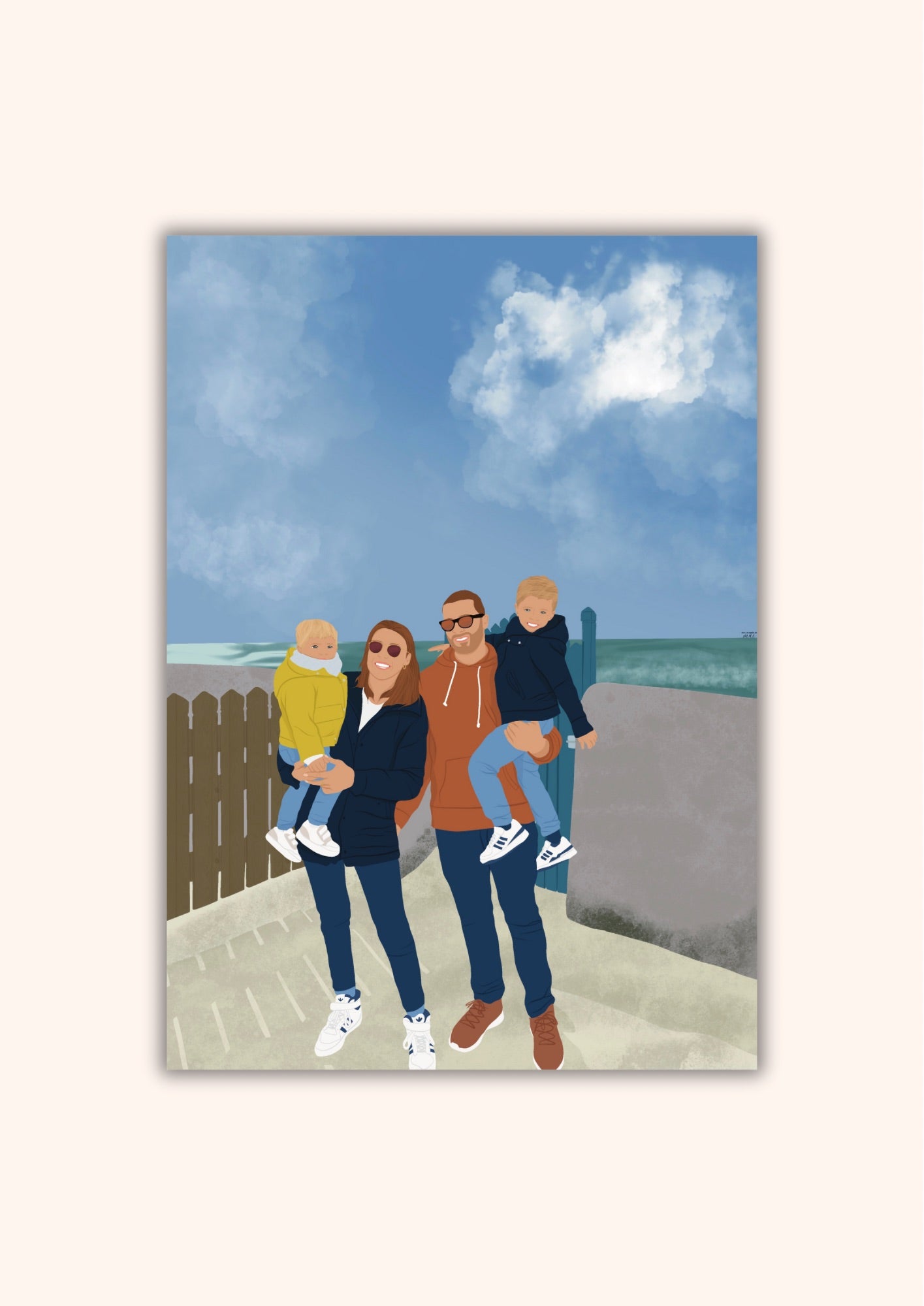 đ Illustration PersonnalisĂ©e DĂ©corĂ©e âš