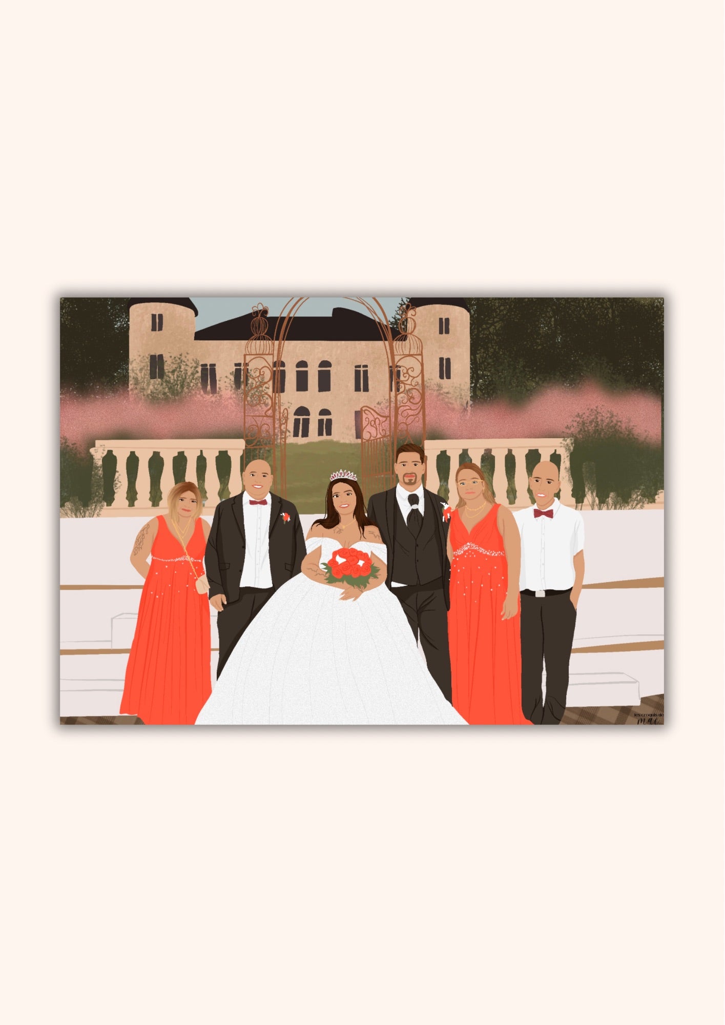 đ Illustration PersonnalisĂ©e DĂ©corĂ©e âš