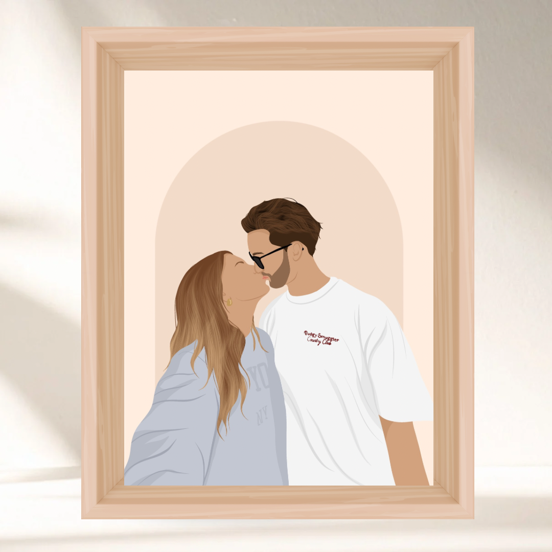 Mon Illustration Personnalisée - Option Détaillée sans les yeux ✨