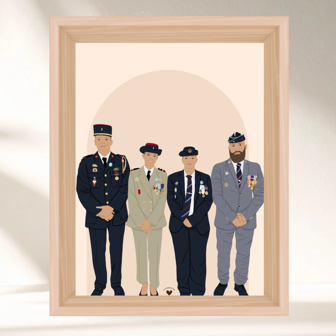 Mon Illustration Personnalisée - Option Détaillée Premium✨