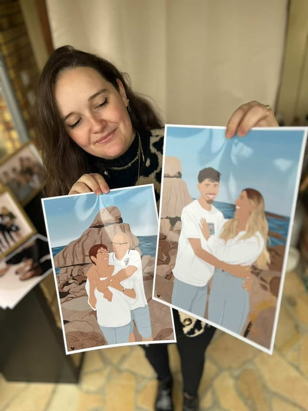 Maeva dessine