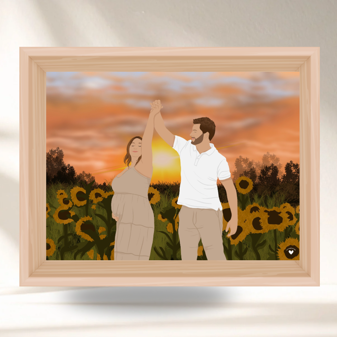 Mon Illustration Personnalisée - Option Décorée ✨