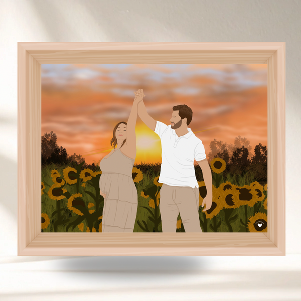 Mon Illustration Personnalisée - Option Décorée ✨