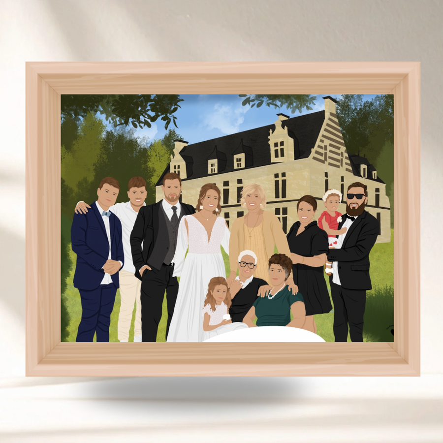 Mon Illustration Personnalisée - Option Décorée ✨