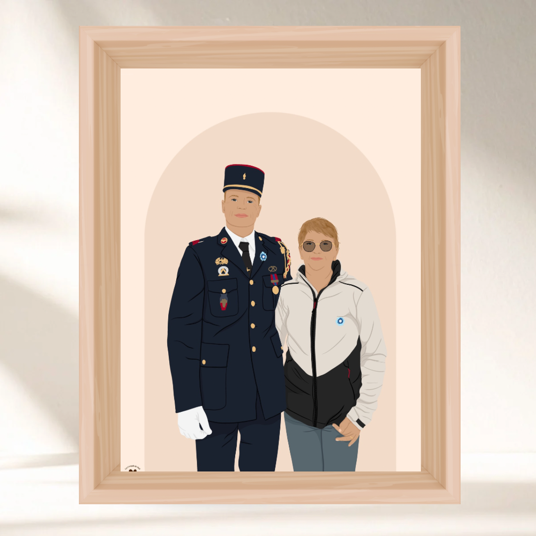 Mon Illustration Personnalisée - Option Détaillée Premium✨